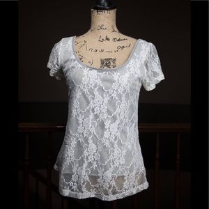 Grass Collection Lace Women’s Top